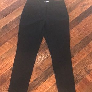 Loft Outlet Black Curvy Skinny Ankle Trousers